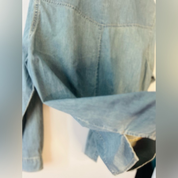 Wrangler embroidered denim shirt - Picture 13 of 15